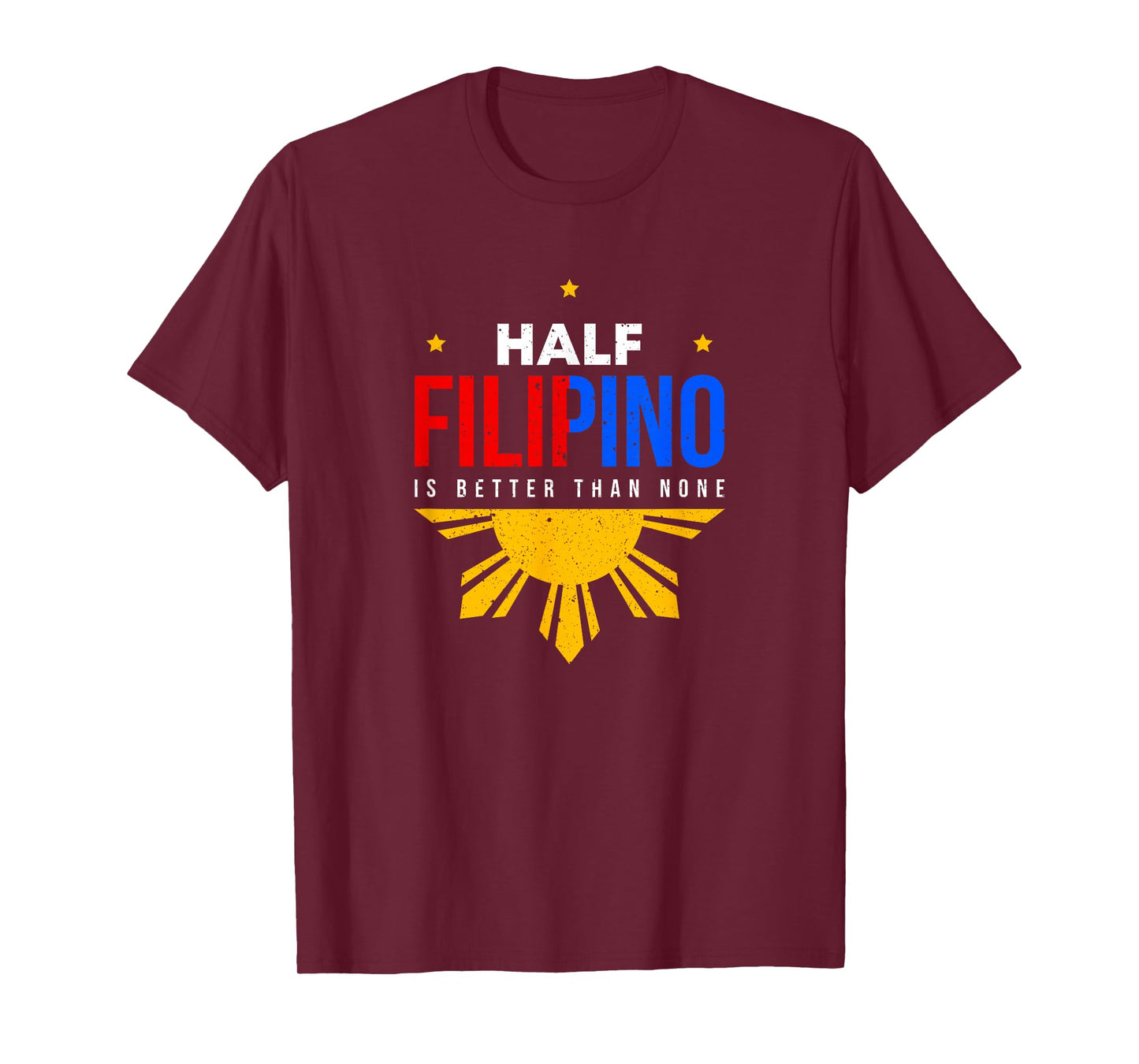 Half Filipino Design for Proud Pinoys T-Shirt