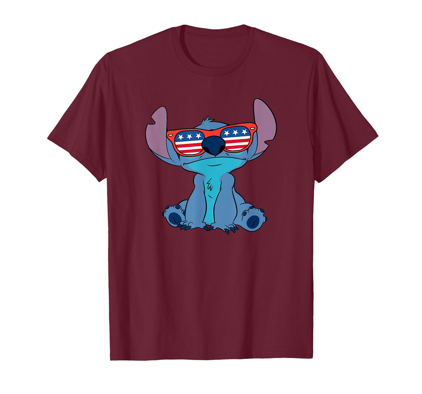 Disney Lilo & Stitch Fourth of July Sunglasses T-Shirt