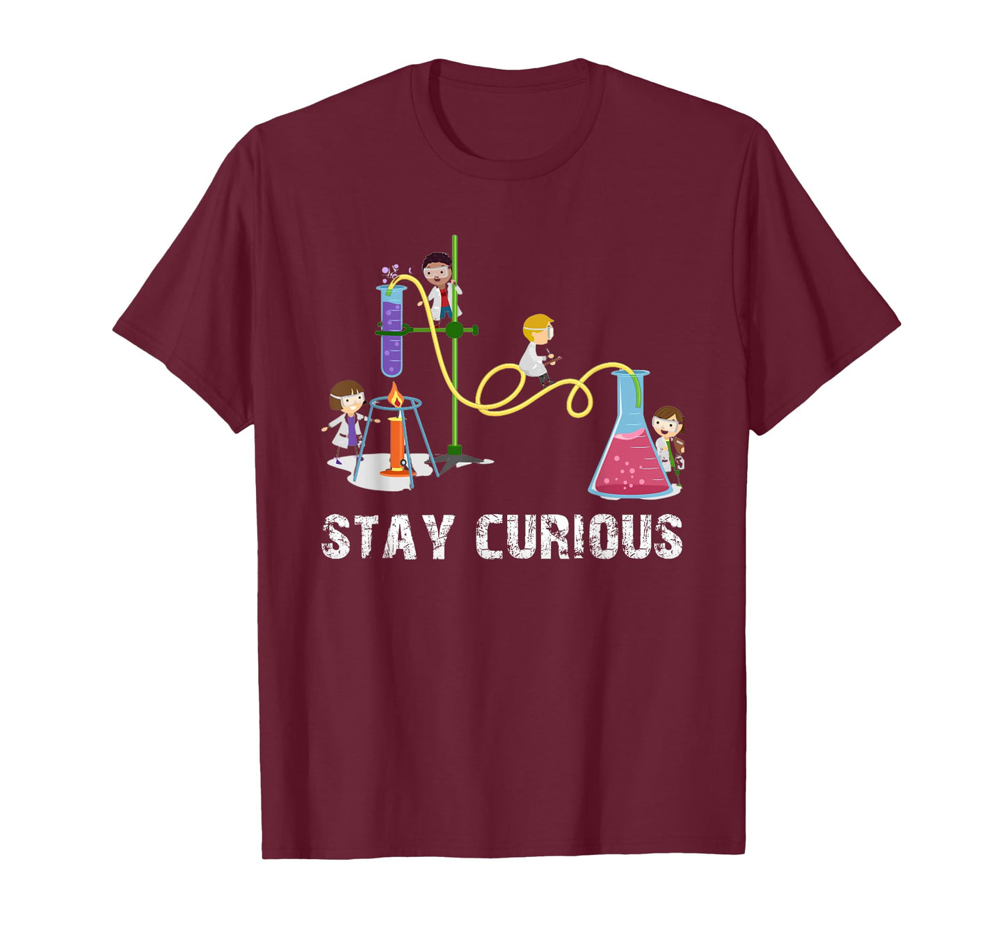 Stay Curious Science for Kids T-Shirt