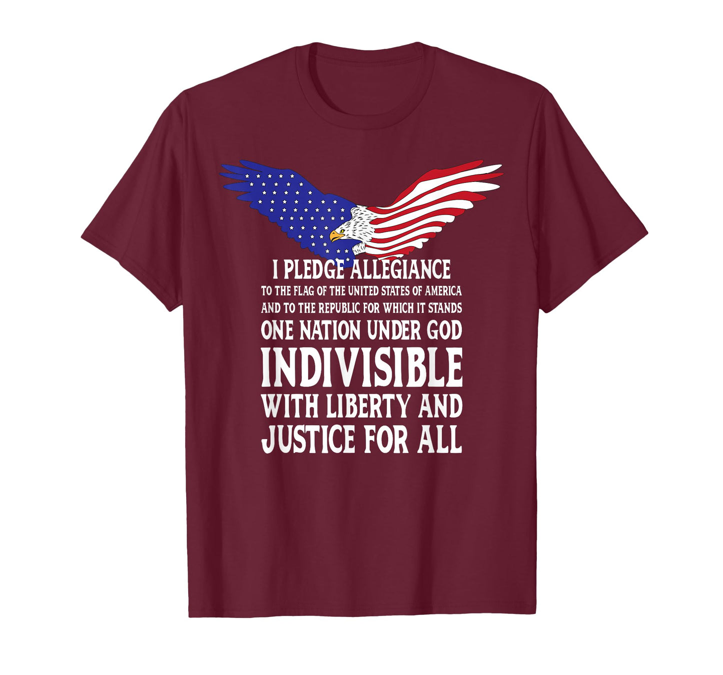Pledge Allegiance To The Flag USA T-Shirt