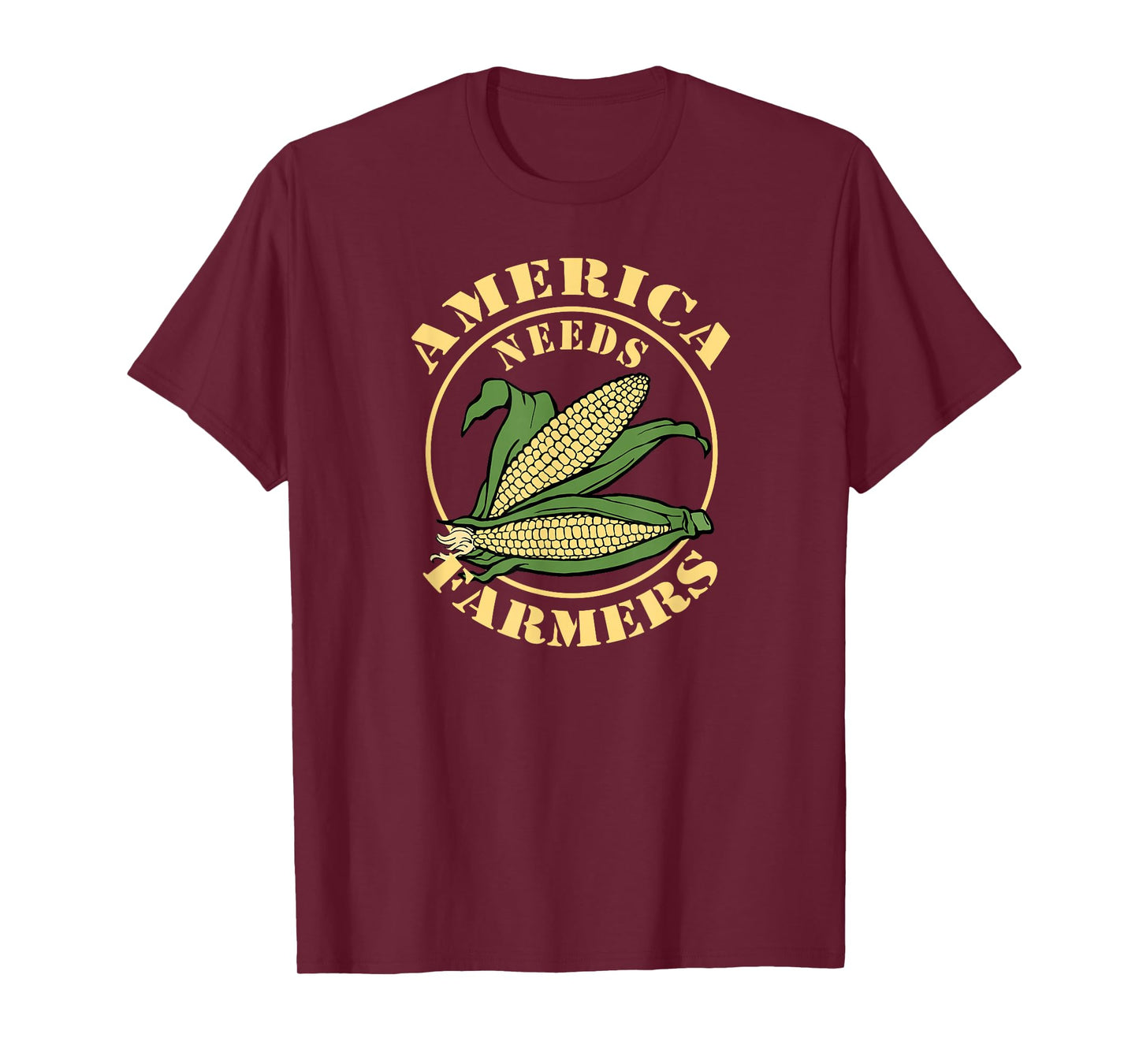 America Needs Farmers T-Shirt Farm Life Corn T-Shirt