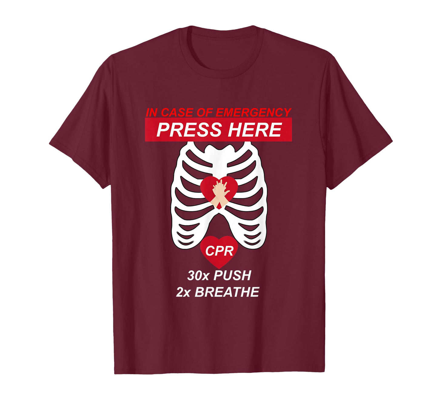 Cpr Instructor TShirt First Aid For Men, Women and Kids T-Shirt
