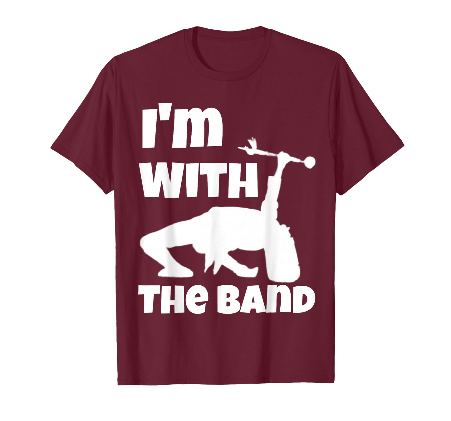 Funny High School & HBCU College Marching Band Drum Major T-Shirt