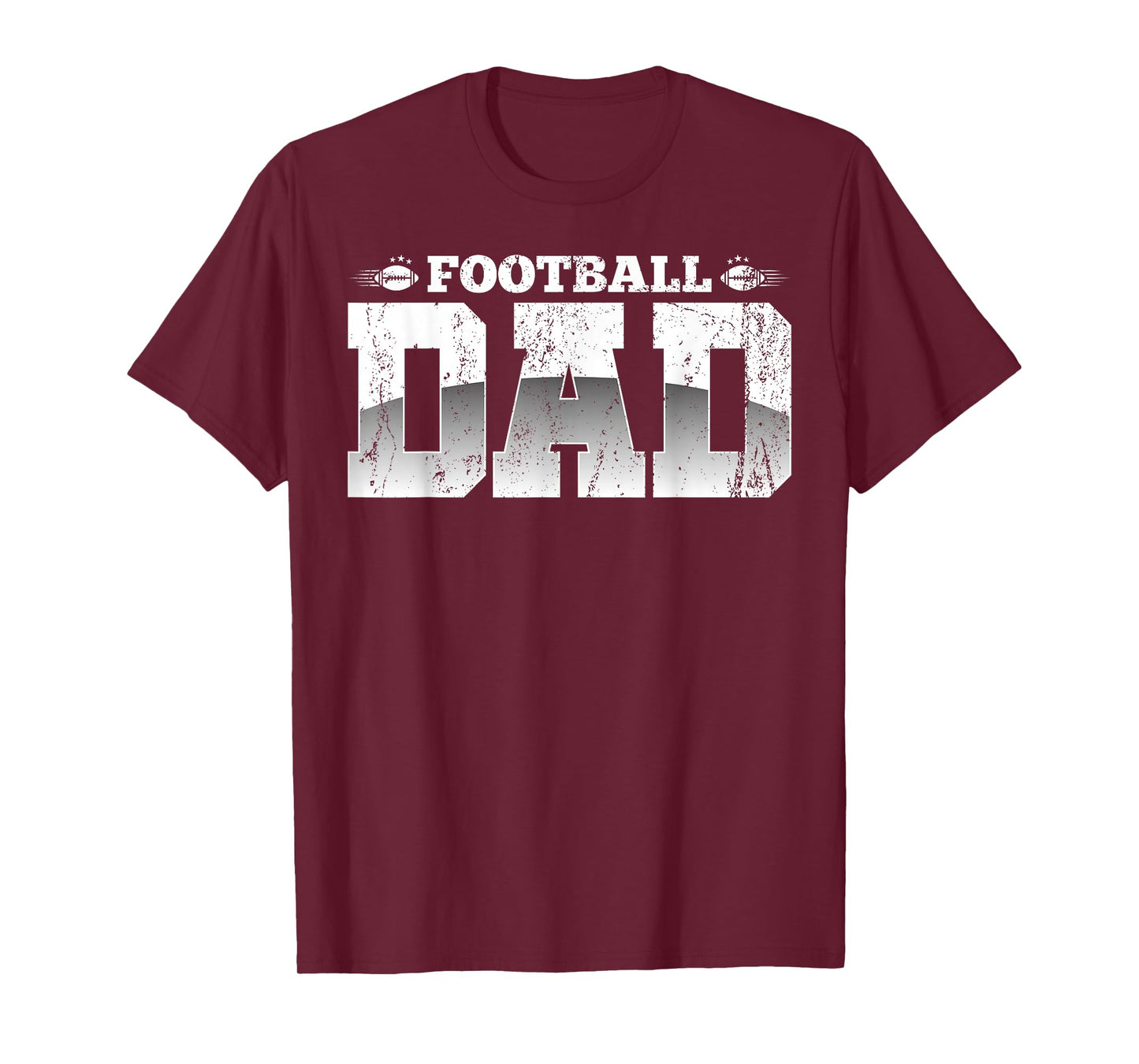 Fathers Day American Football Player Football Dad Football T-Shirt