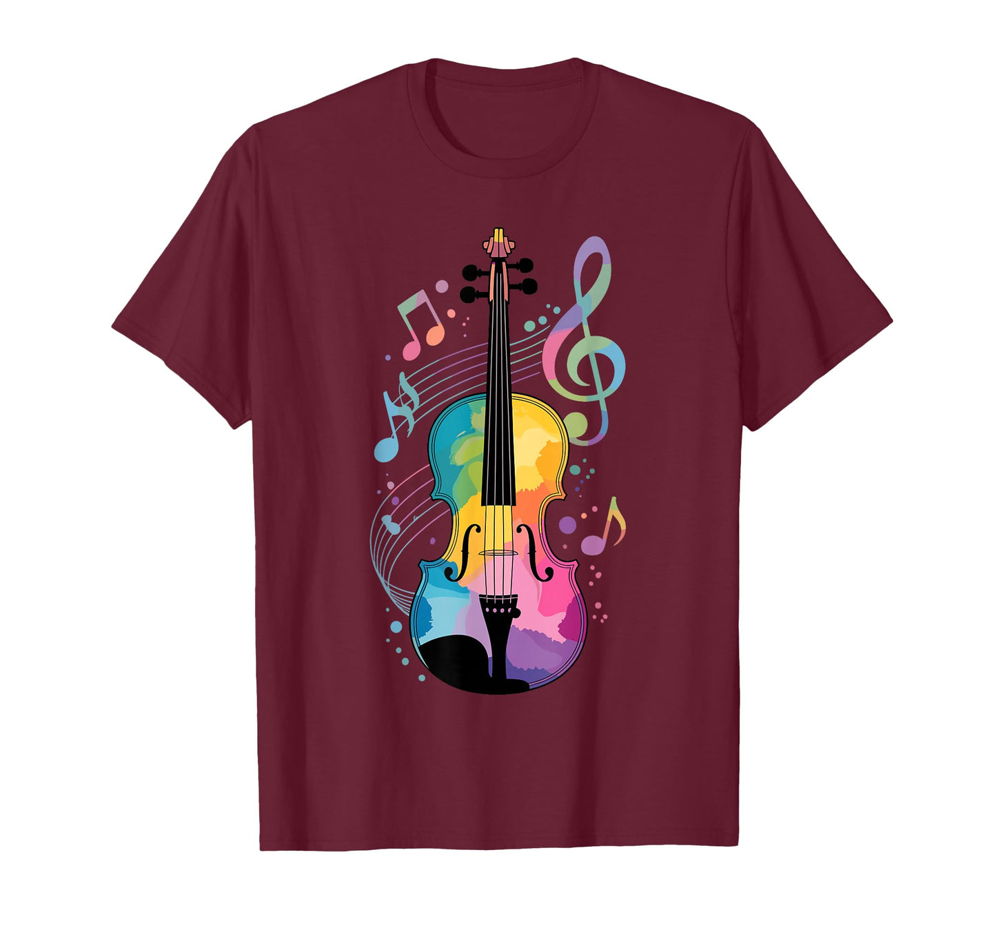 Cool Violin Art for Men Women Violin Teacher Violin Player T-Shirt