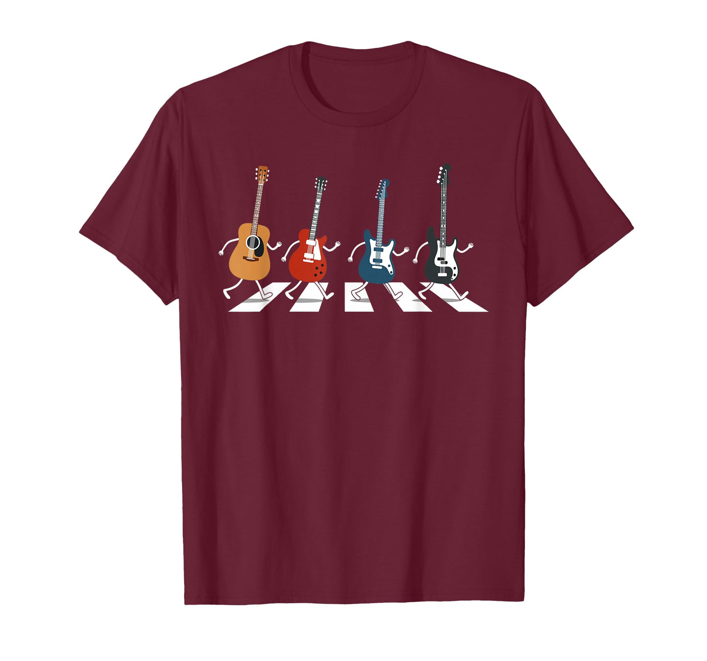 Music Teacher Rock Guitarist Men Women Kids Funny Guitar T-Shirt