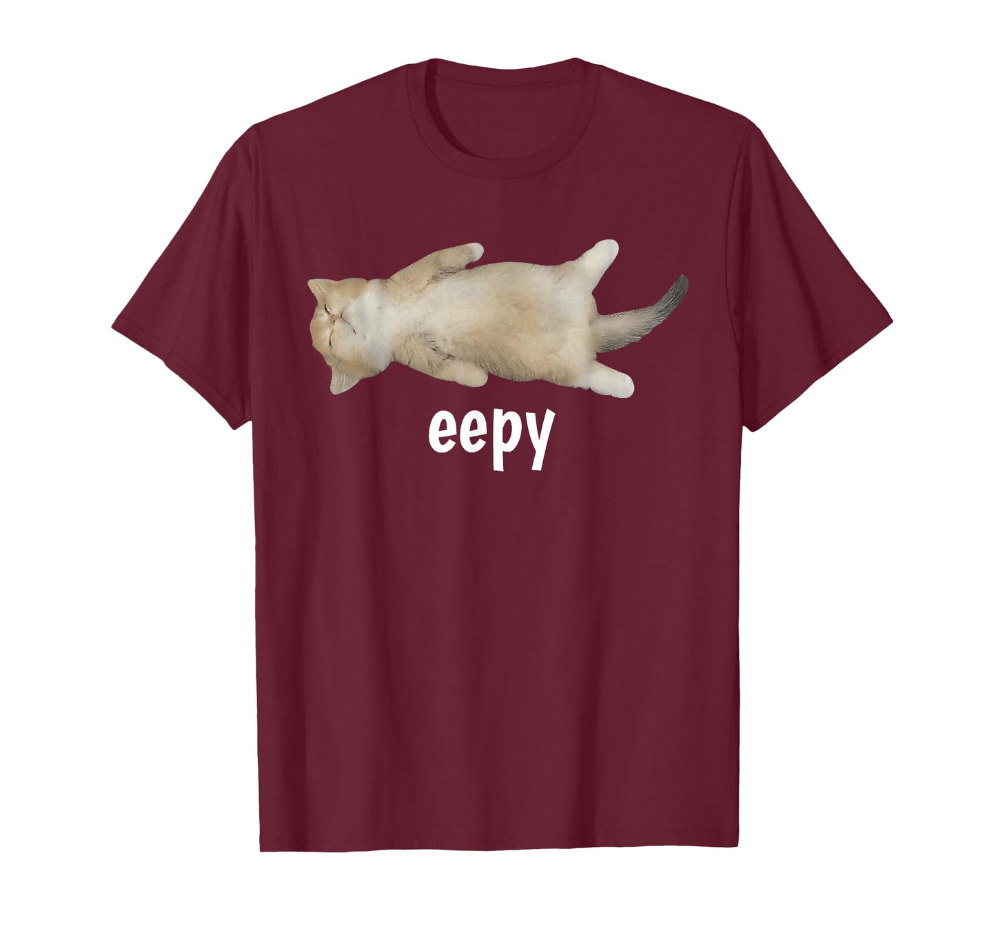 Eepy Cat Funny Cute Sleeping Kitten Meme T-Shirt