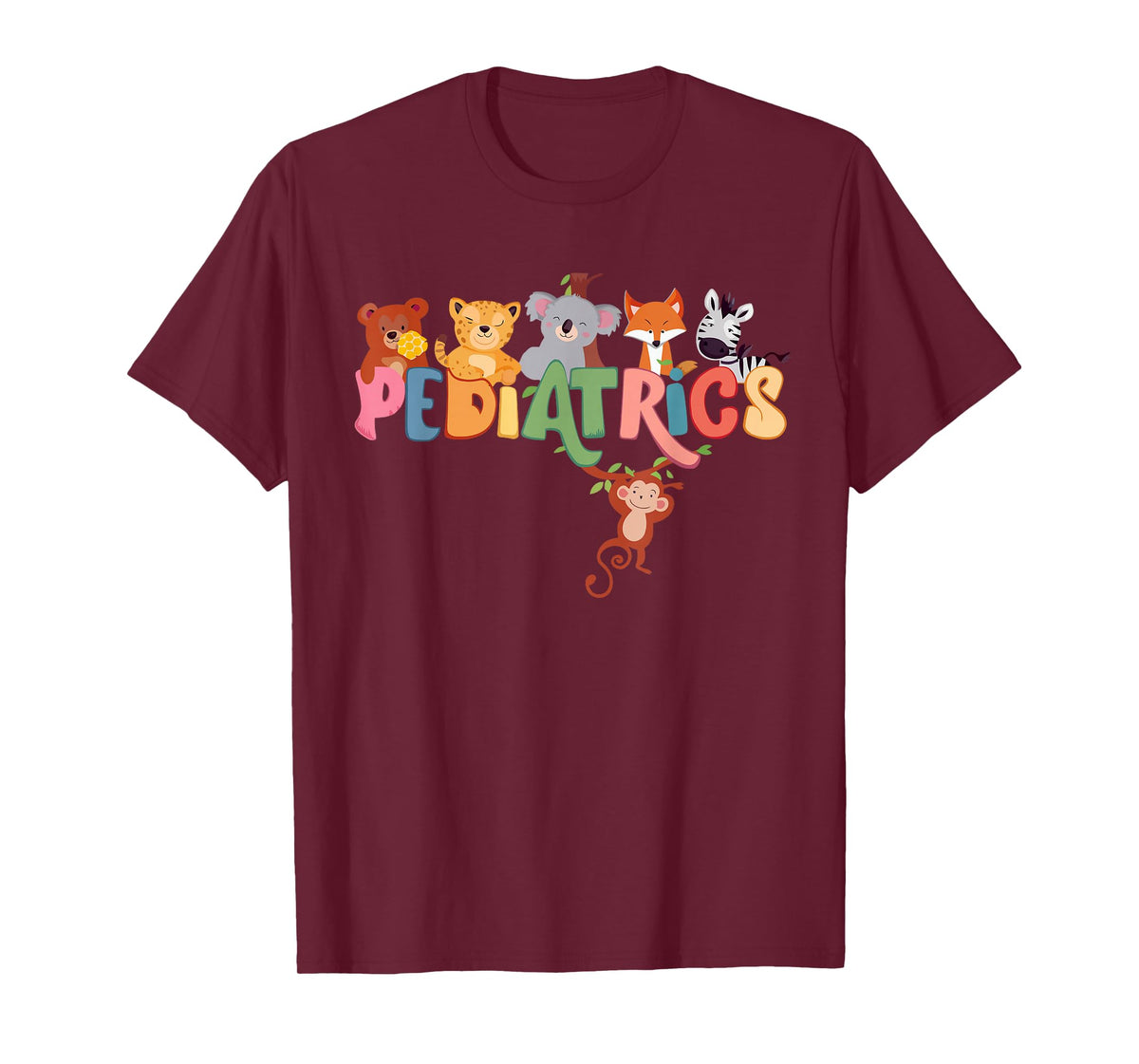 Pediatric Nurse PEDS Nursing Appreciation Pediatric Animal T-Shirt