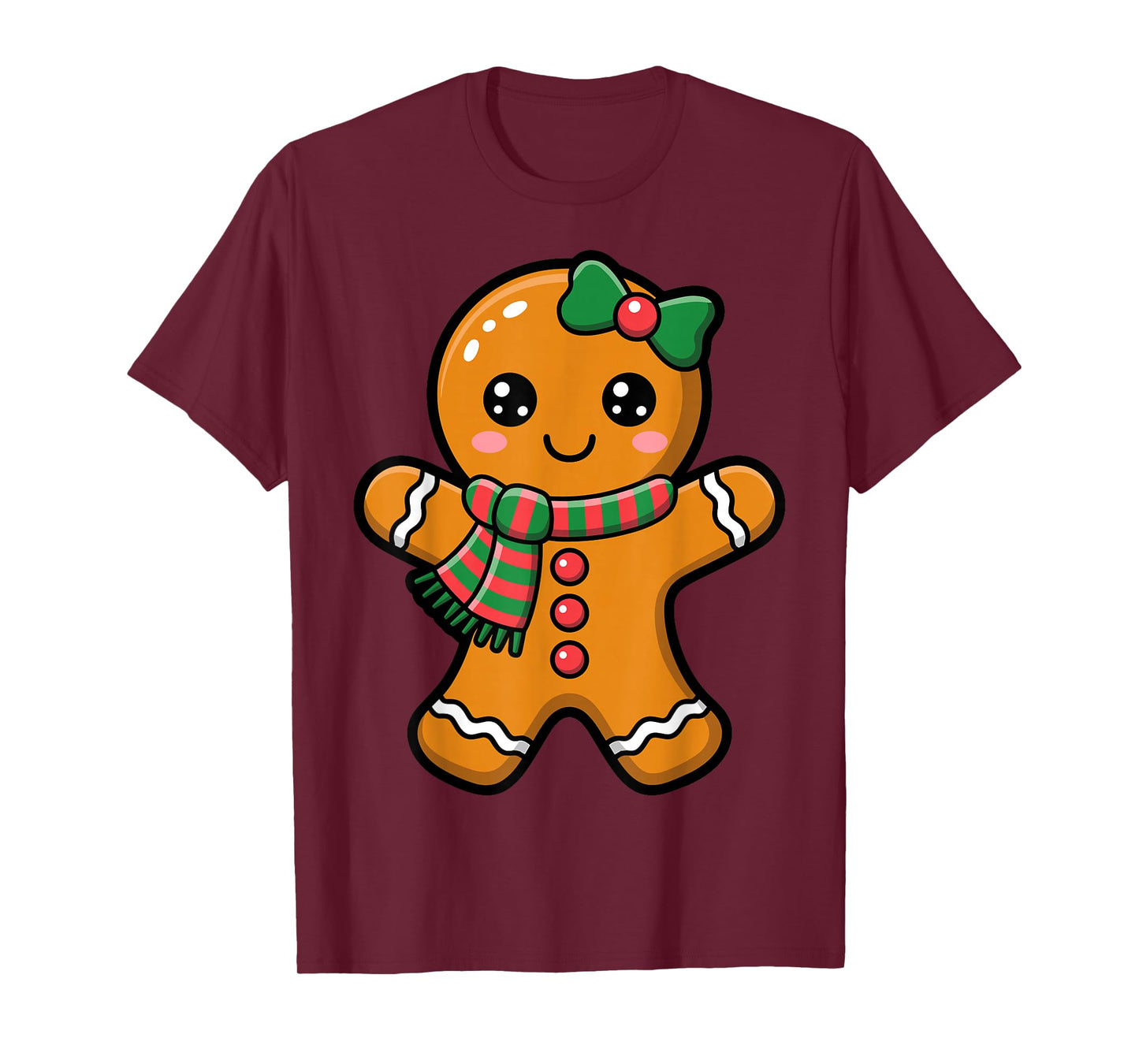 Gingerbread Cookie Christmas T-Shirt