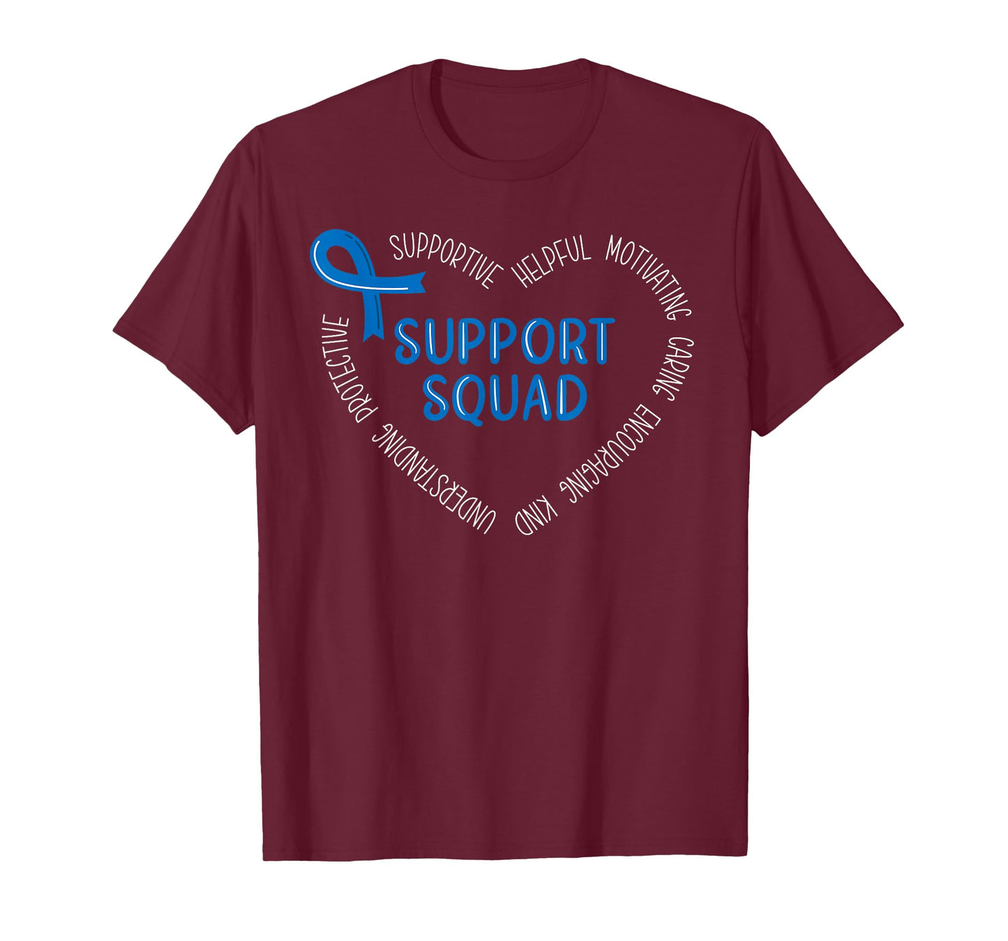 Colon Cancer Support Squad Colon Cancer Awareness T-Shirt