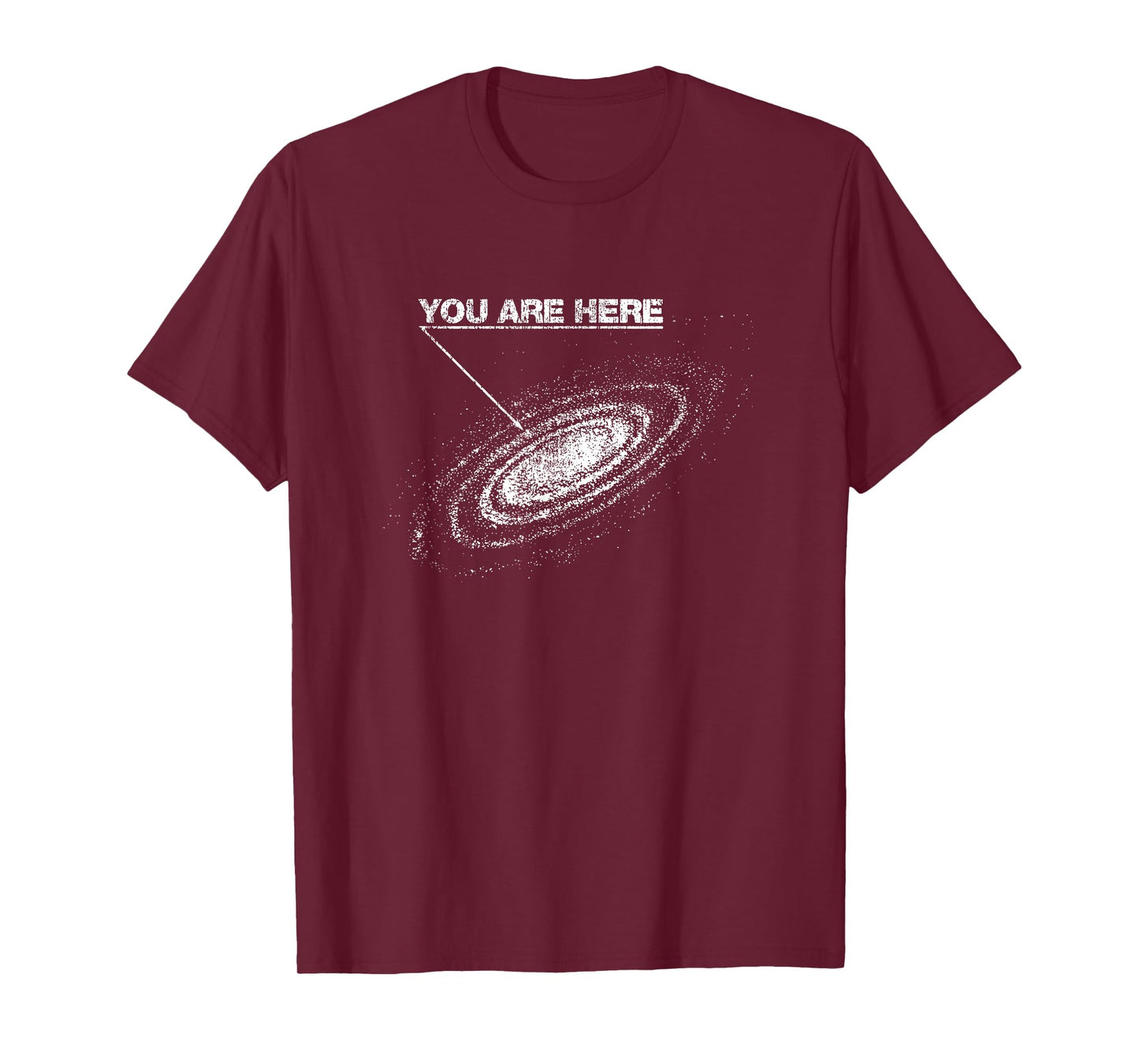 You are Here - Vintage Galaxy T-Shirt