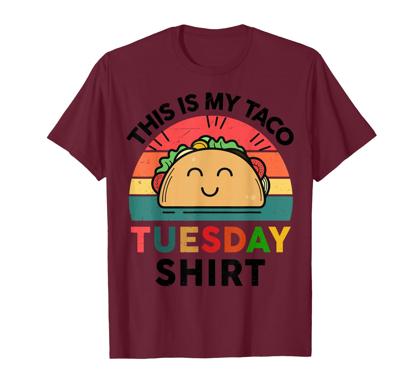 Taco Tuesday Shirt Cinco De Mayo Funny Mexican Women Kids T-Shirt