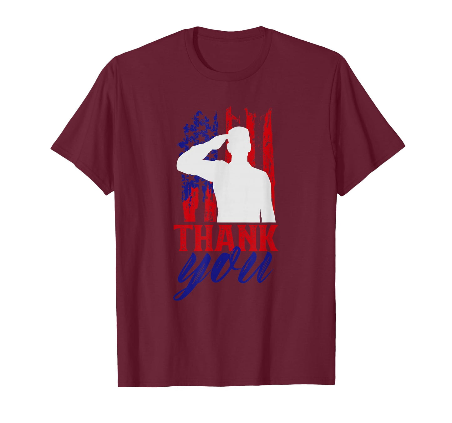 Thank You Combat Memorial Day Veteran Military Remembrance T-Shirt