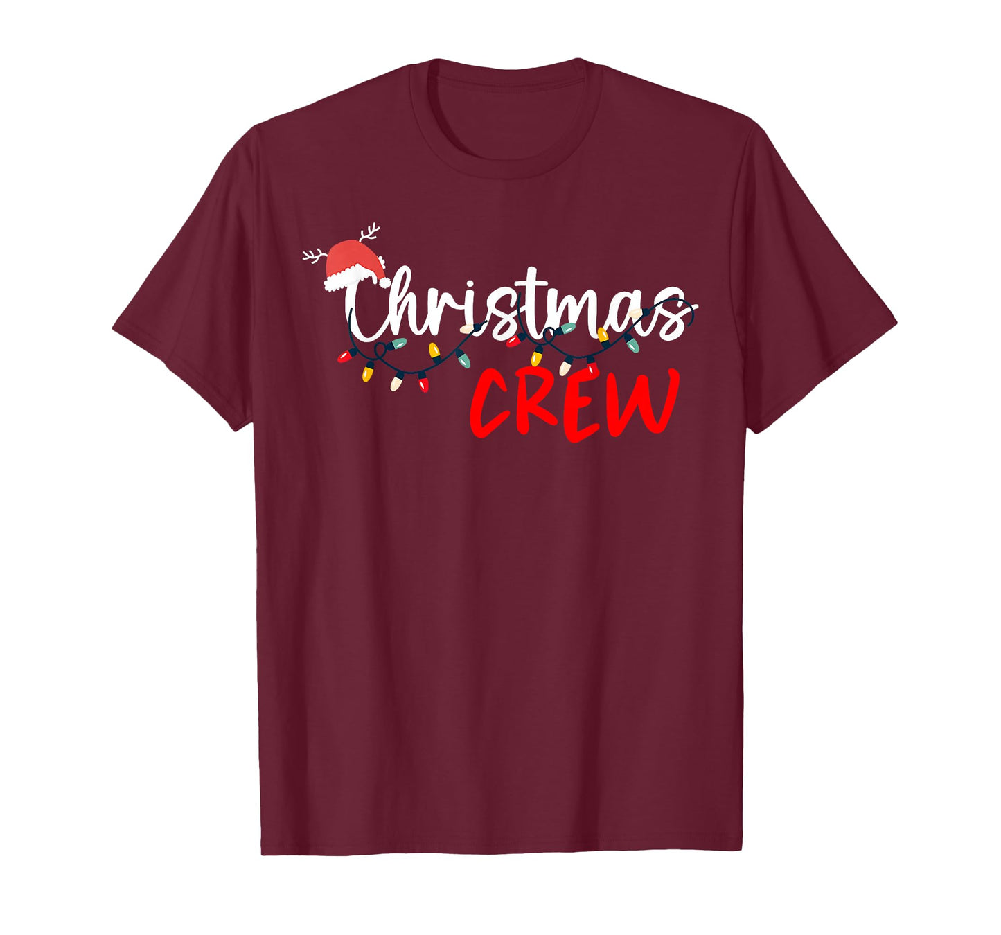 Christmas Crew Matching Family Xmas Party Men Women Kids T-Shirt