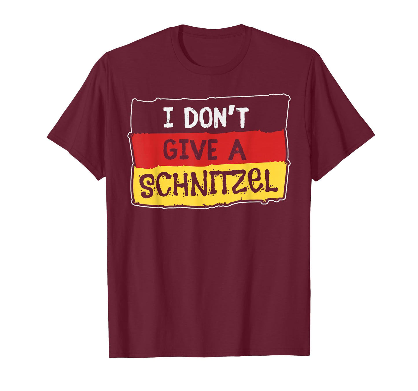 I Dont Give A Schnitzel Oktoberfest German Flag Gift T-Shirt
