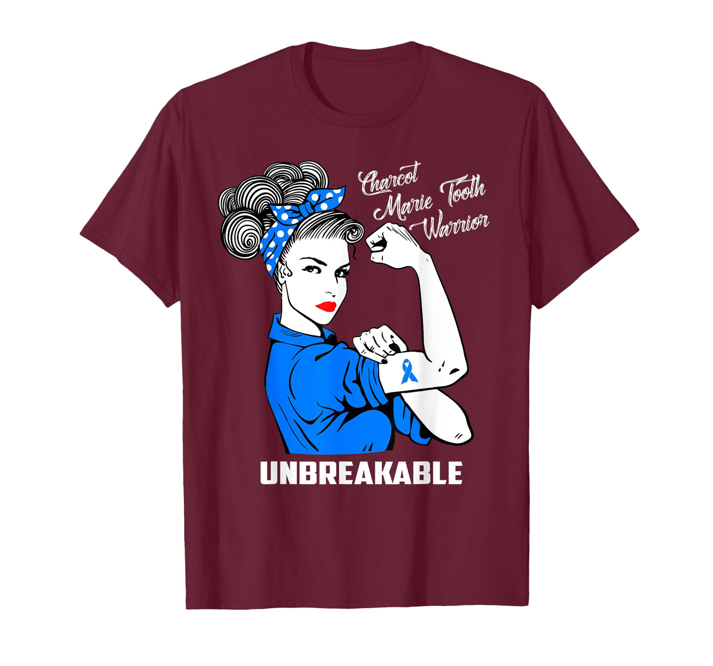 Charcot Marie Tooth Warrior Unbreakable Shirt CMT Awareness T-Shirt