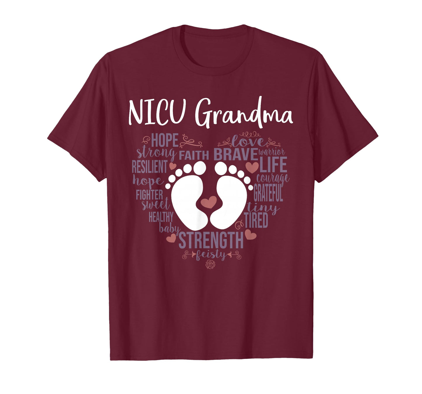 "NICU Grandma" Preemie or NICU Grandma Shirt T-Shirt