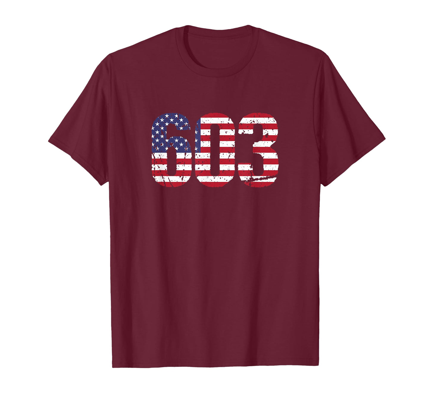603 New Hampshire Area Code T-Shirt