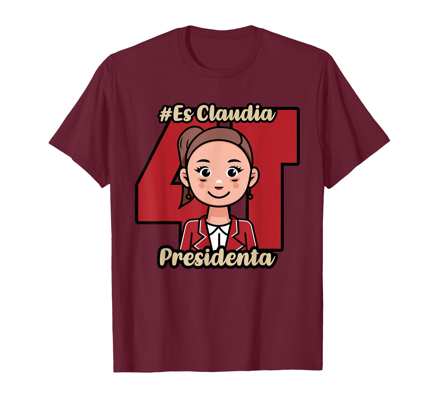 Claudia Sheinbaum Pardo Presidenta drawing kawaii T-Shirt