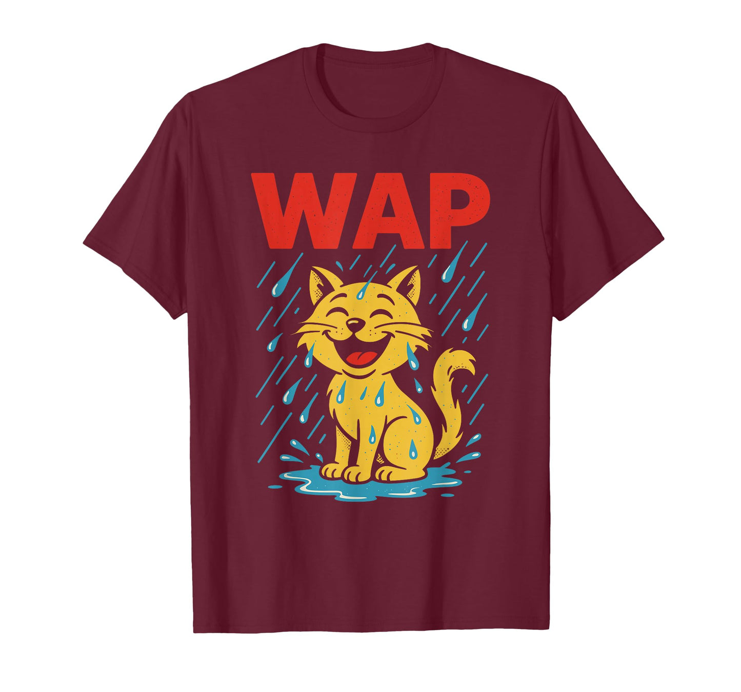 Wap Funny Cat Inappropriate Adult Humor T-Shirt