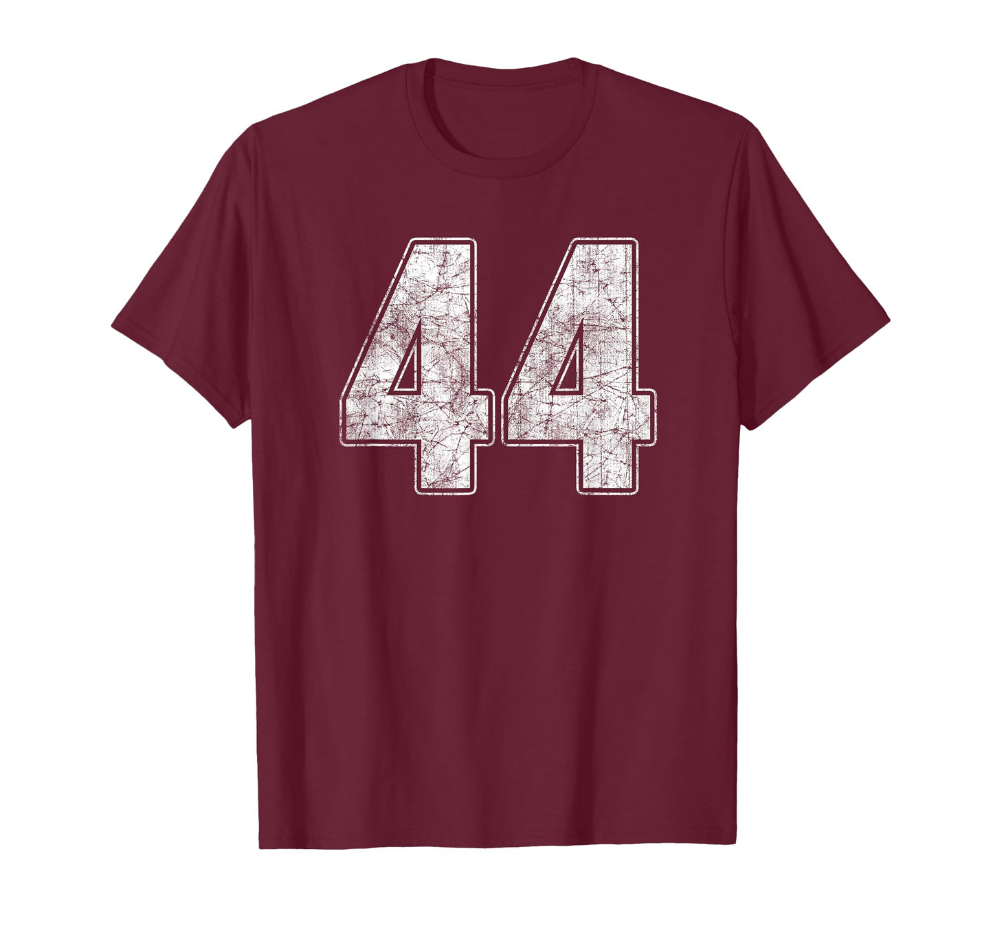 #44 Jersey Number 44 Uniform Biggest Fan Favorite Player T-Shirt
