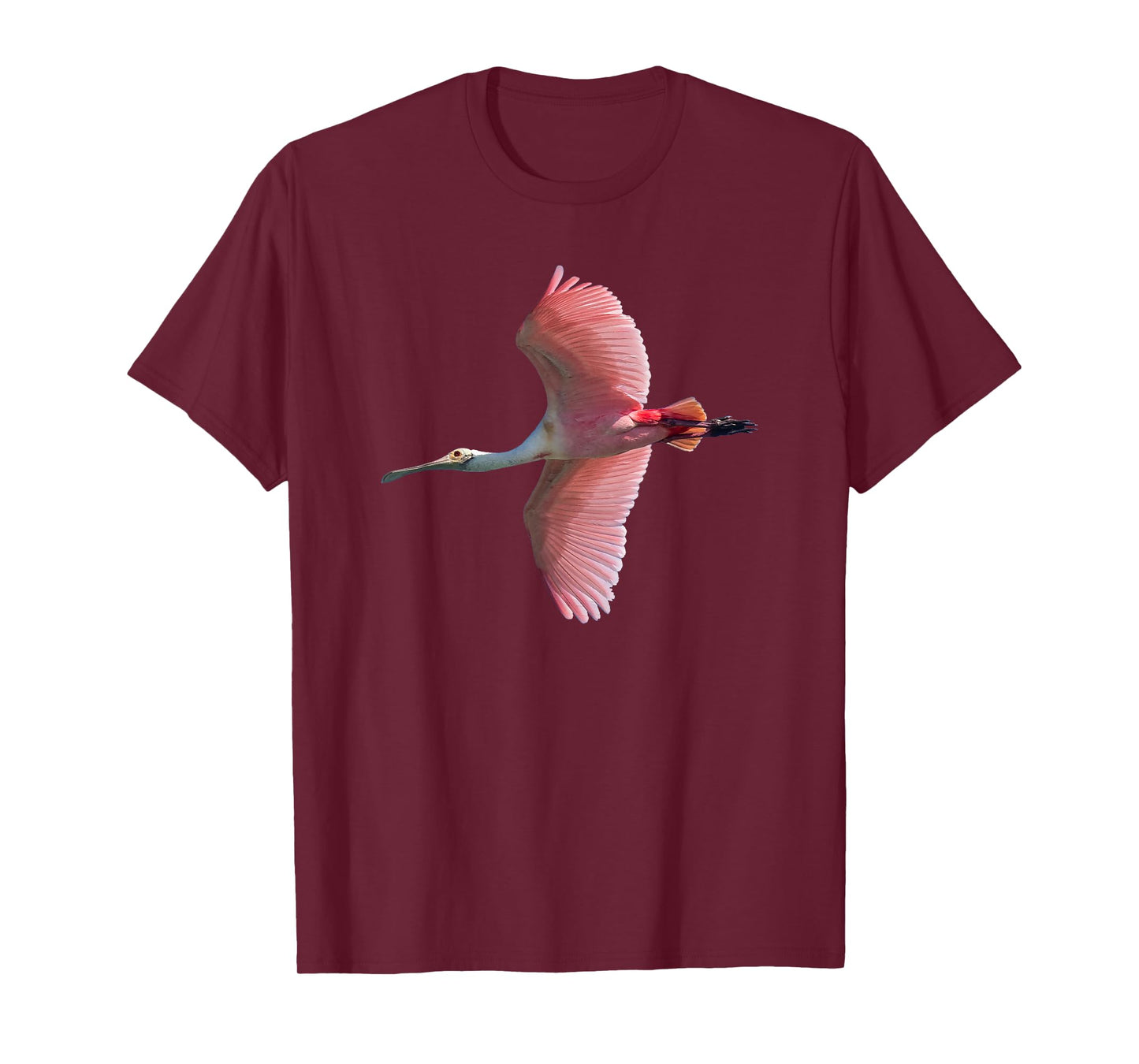 Roseate Spoonbill in Flight T-Shirt