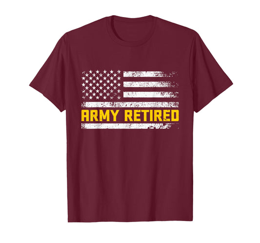 Army Retired Military U.S. Army Retirement T-Shirt