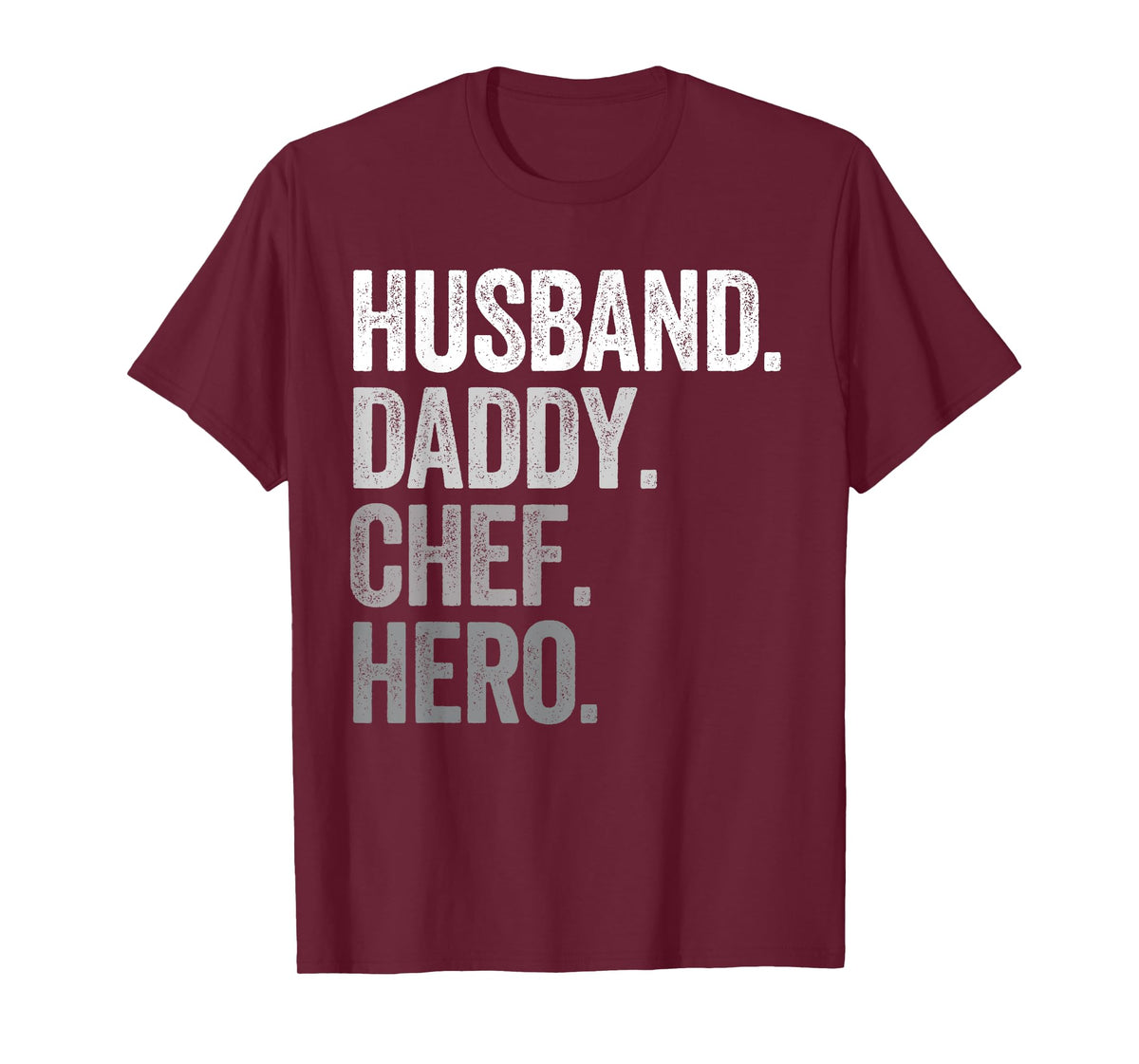 Husband Daddy Chef Hero Funny Cook Culinary Lover Vintage T-Shirt