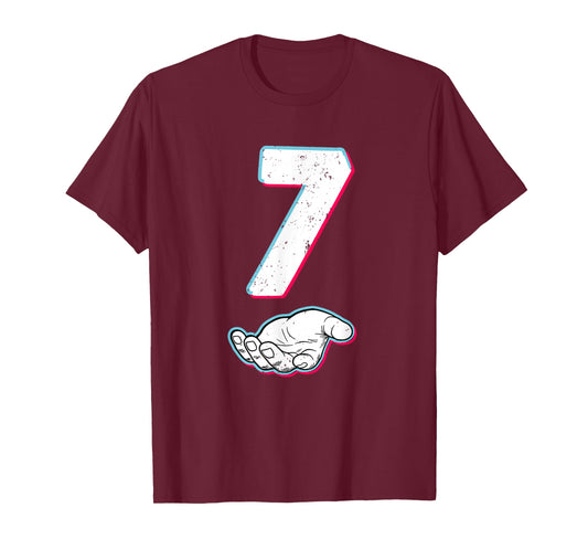 67 Christmas Six Seven 6 7 Meme Gen Alpha Slang 6 7 Hands T-Shirt
