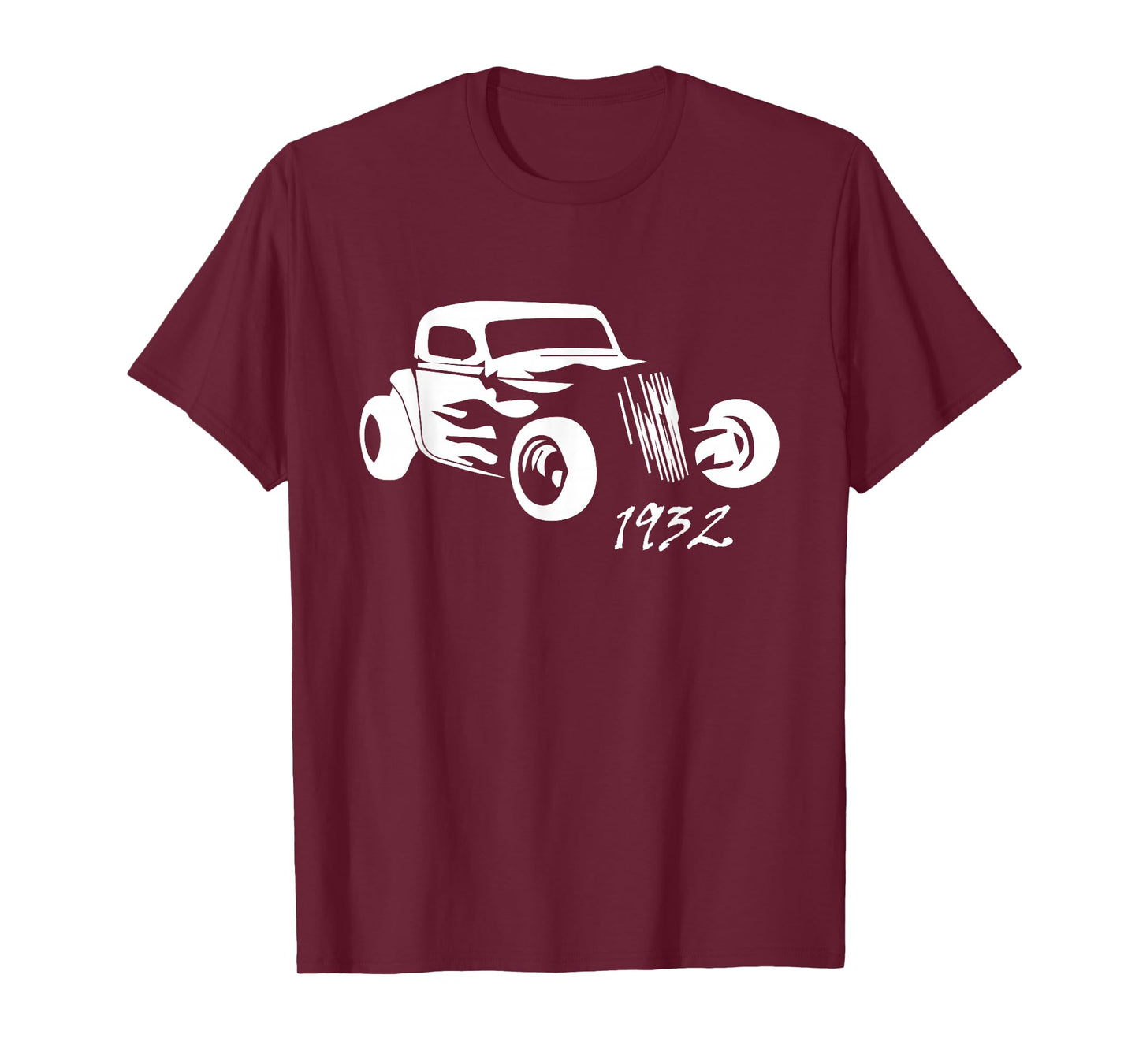1932 Hot Rod Roadster Silhouette T-Shirt