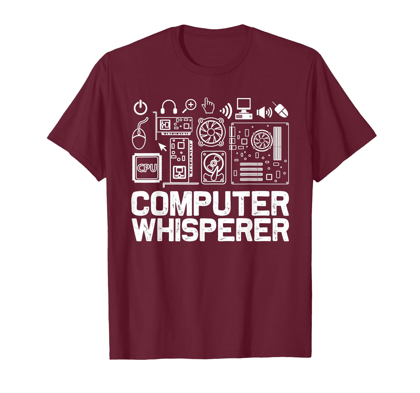 Computer Whisperer Shirt IT Tech Support Nerds Geek T-Shirt