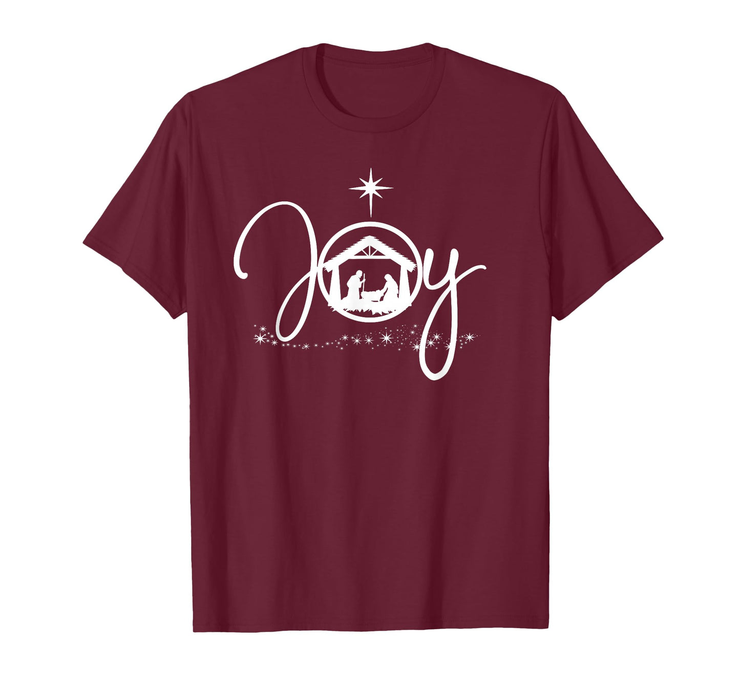 Christian Christmas Joy Jesus Nativity Scene Faith Gift,Short Sleeve T-Shirt