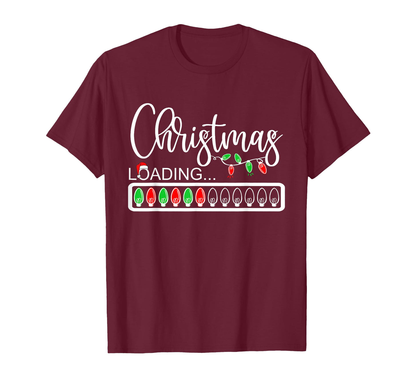 Christmas Break Loading Funny Xmas Holiday Teachers Women T-Shirt