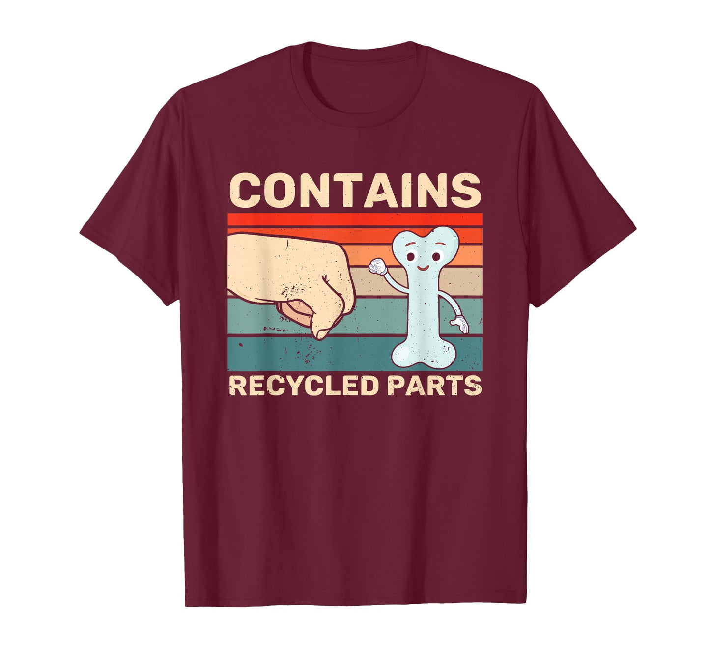 Contains Recycled Parts Bone Marrow Transplant Recipient T-Shirt
