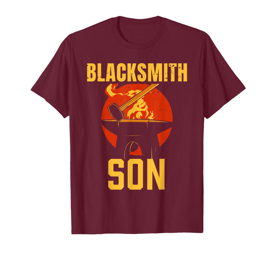 Blacksmith Son Blacksmithing Job T-Shirt