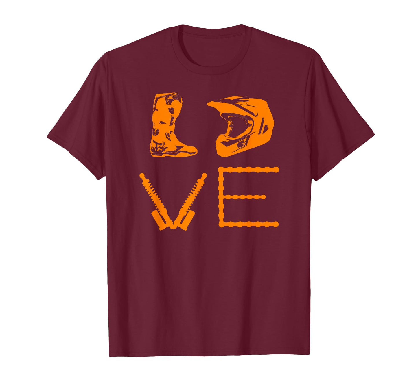 Dirt Bike Love T-Shirt | Motorcycle Motocross Enduro Shirt T-Shirt