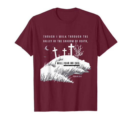 Christian Halloween Shirt, Fear No Evil T-Shirt