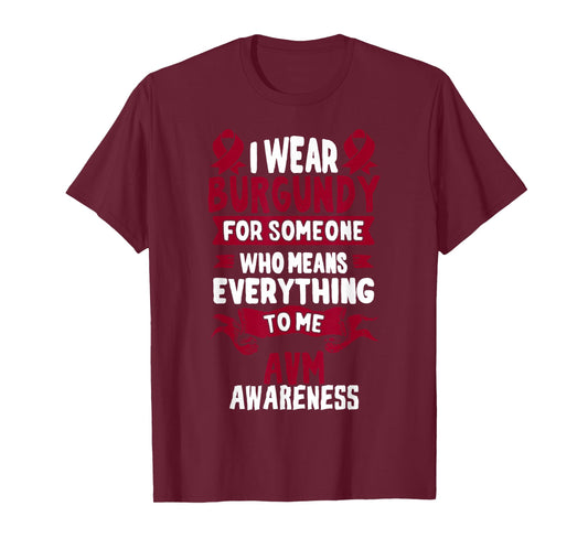 AVM Awareness TShirt - Arteriovenous Malformation T-Shirt T-Shirt