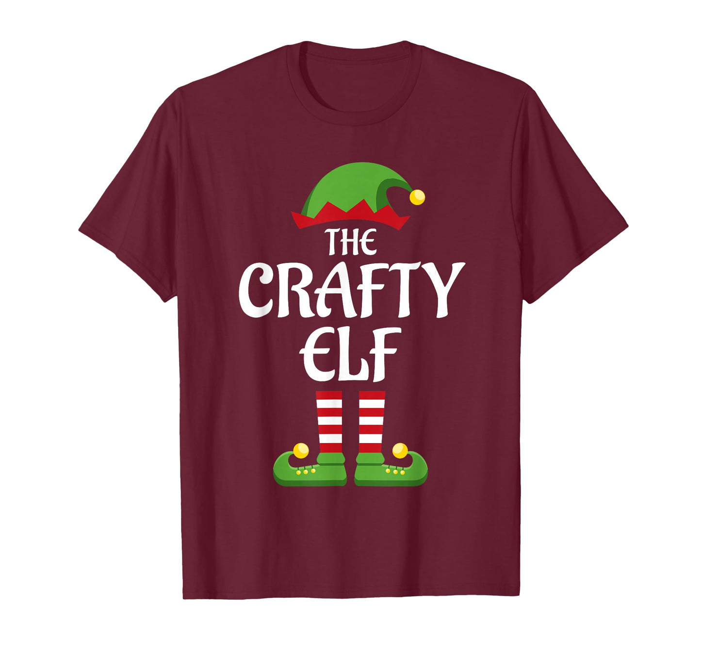 Crafty Elf Family Matching Group Christmas T-Shirt
