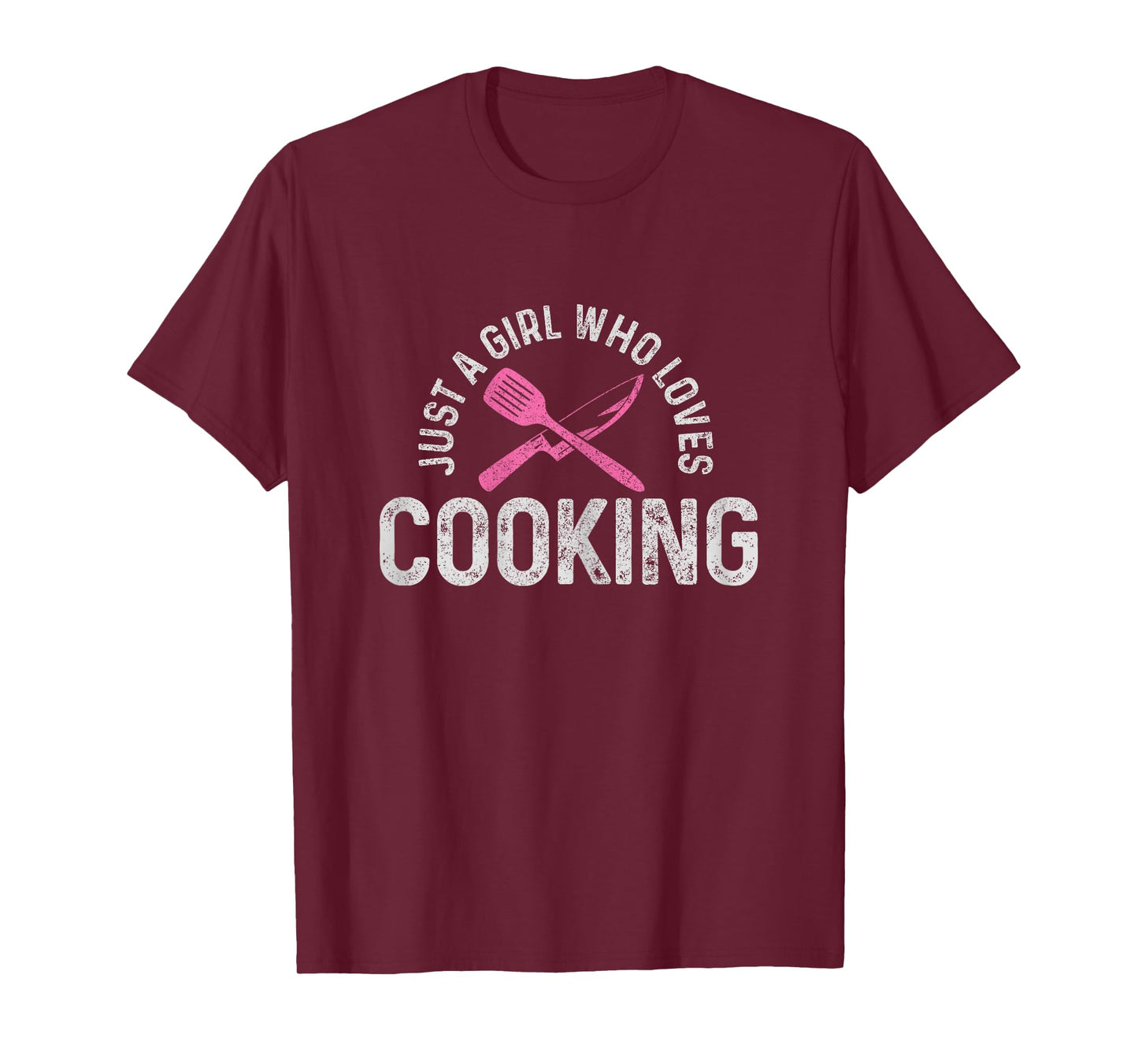 Chef Just A Girl Who Loves Cooking Cooking Chef Gift T-Shirt