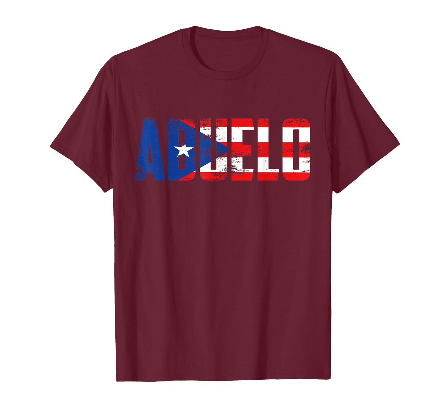 Abuelo Puerto Rico Flag Pride Fathers Day Puerto Rican Men T-Shirt