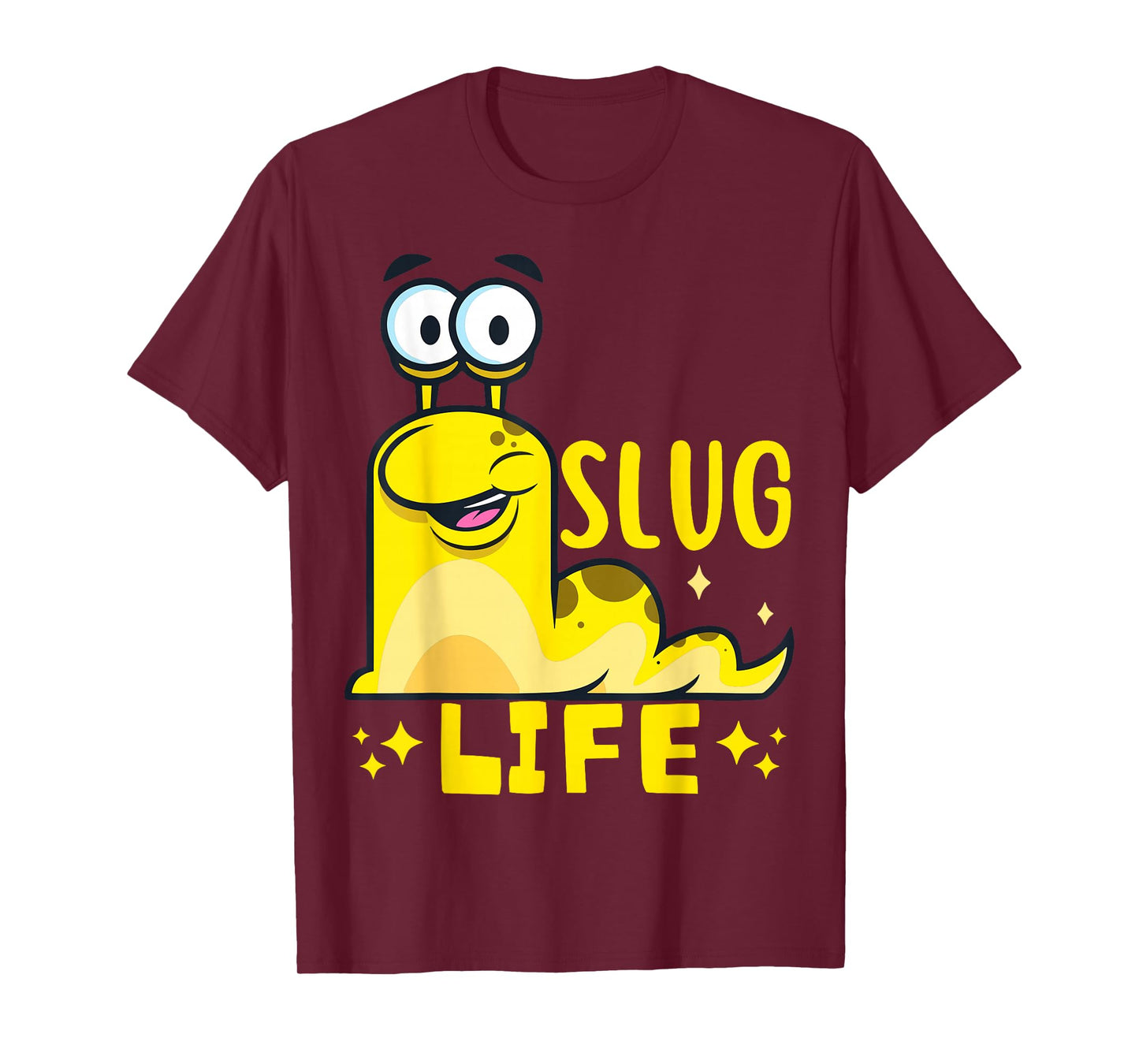 Slug Life Yellow Banana Slug Snail Lover Slug Costume Unisex T-Shirt