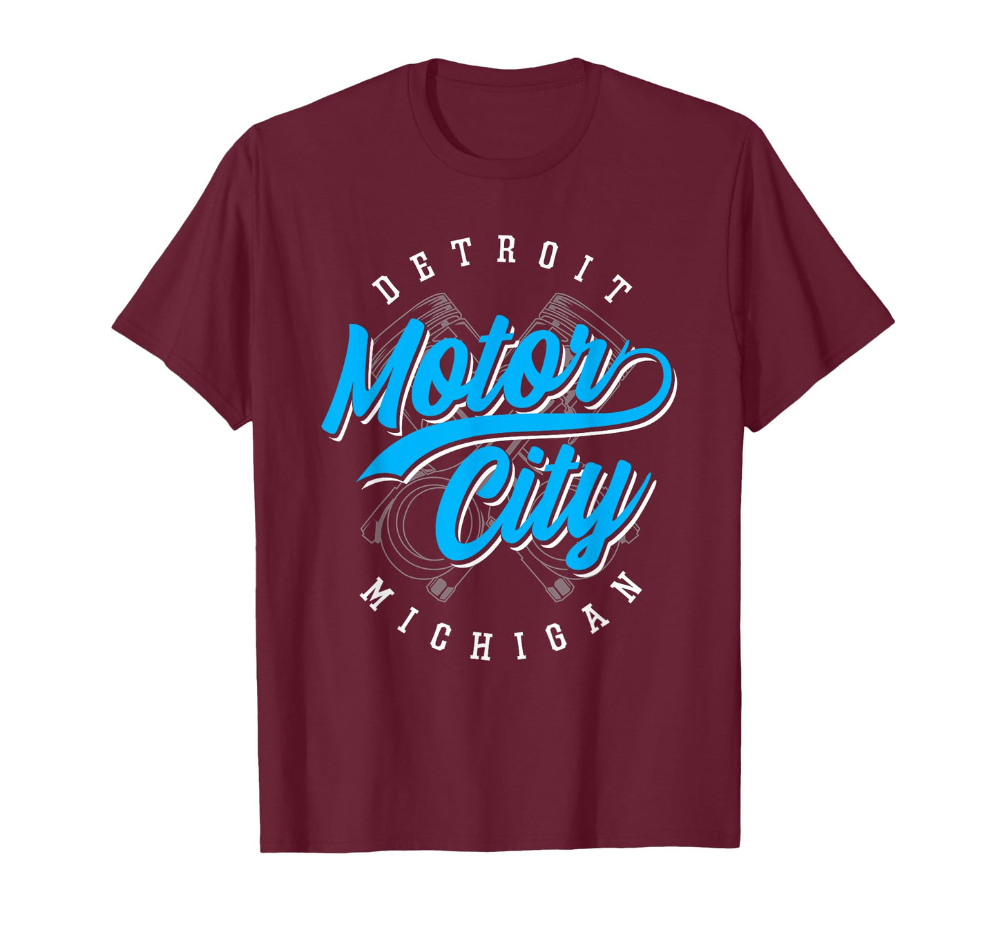 Classic Detroit Motor City Michigan Michiganians Pride Gift T-Shirt