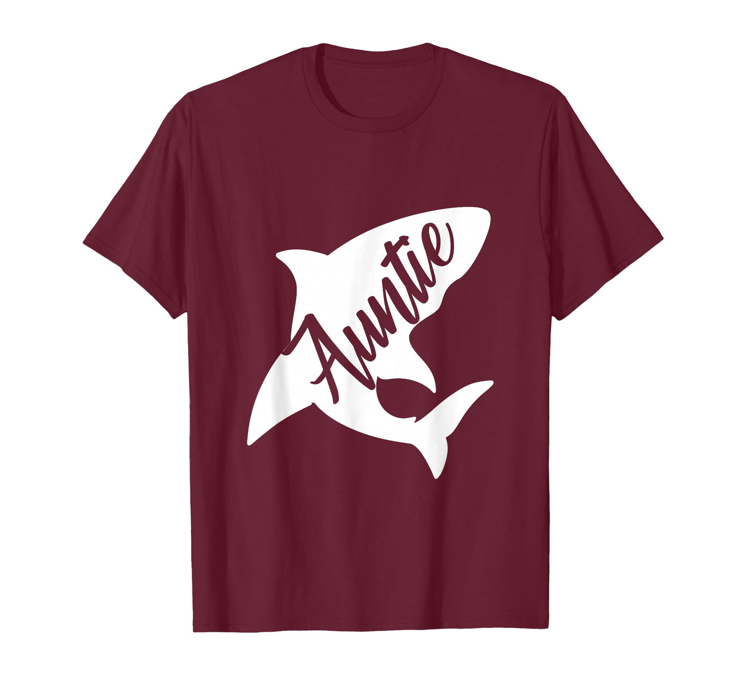 Auntie Shark T-shirt Matching Family Shirts Shark T-Shirt