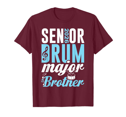 2026 drum major senior Brother graduation graduate T-Shirt