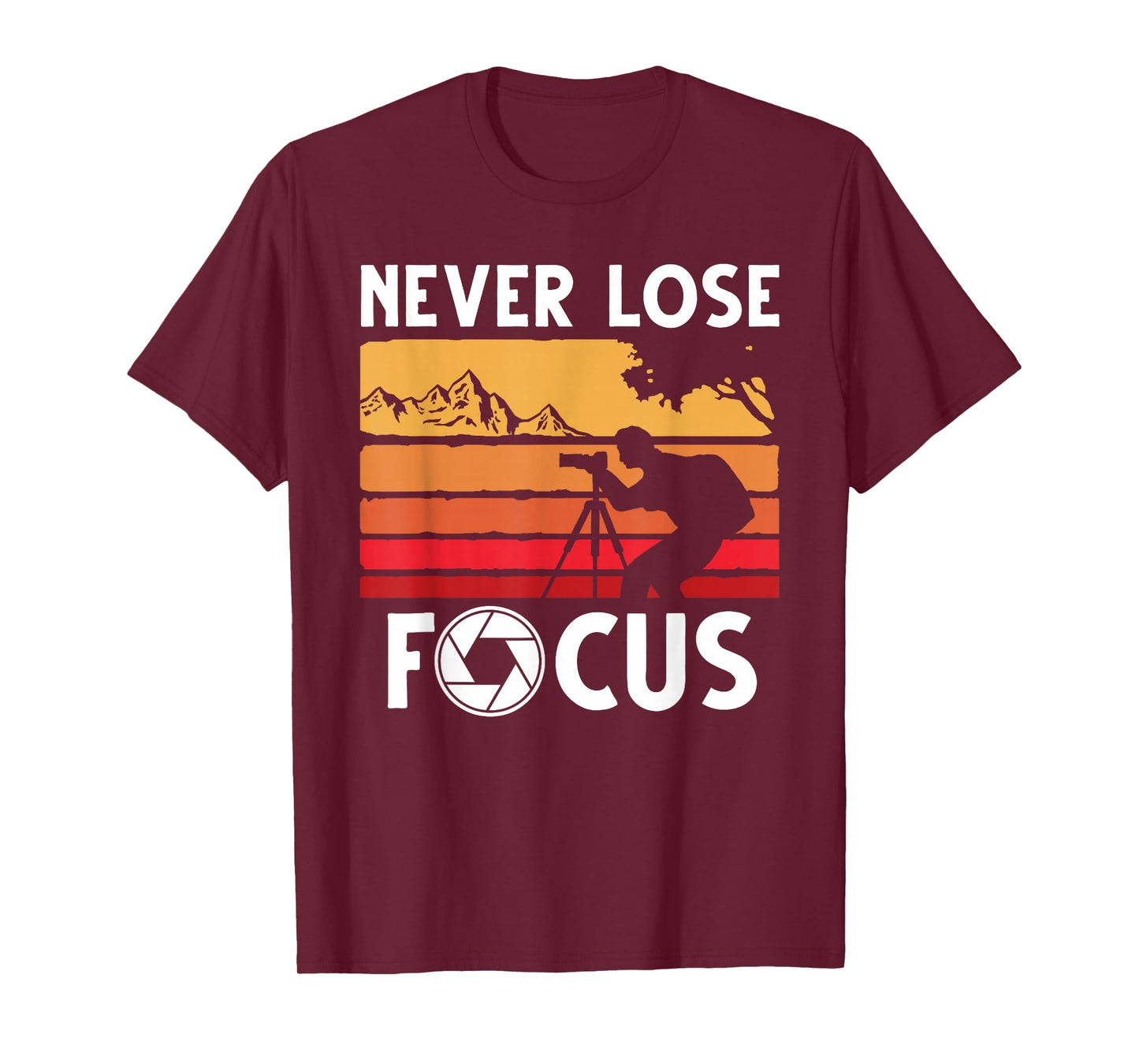 Cool Photography Art For Men Women Photographer Camera Lover T-Shirt