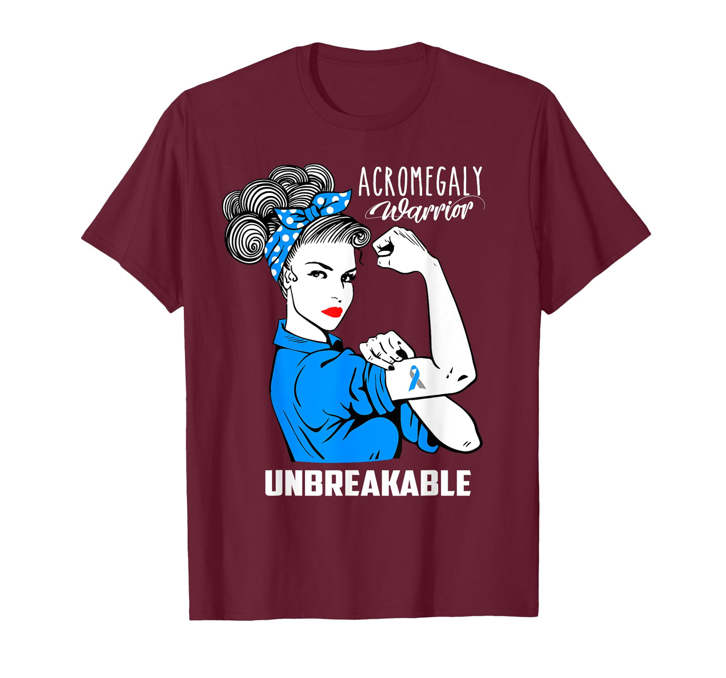 Acromegaly Warrior Unbreakable Shirt Acromegaly Awareness T-Shirt