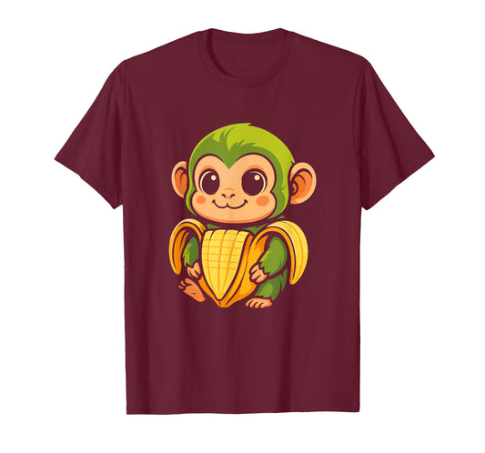 Chimpanzini Bananini Banana Meme Italian Brainrot T-Shirt