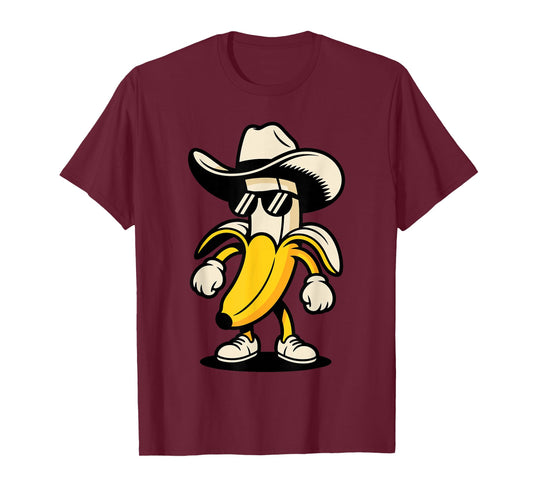 Banana Art for Men Women Kids Yellow Fruit Lovers Bananas T-Shirt