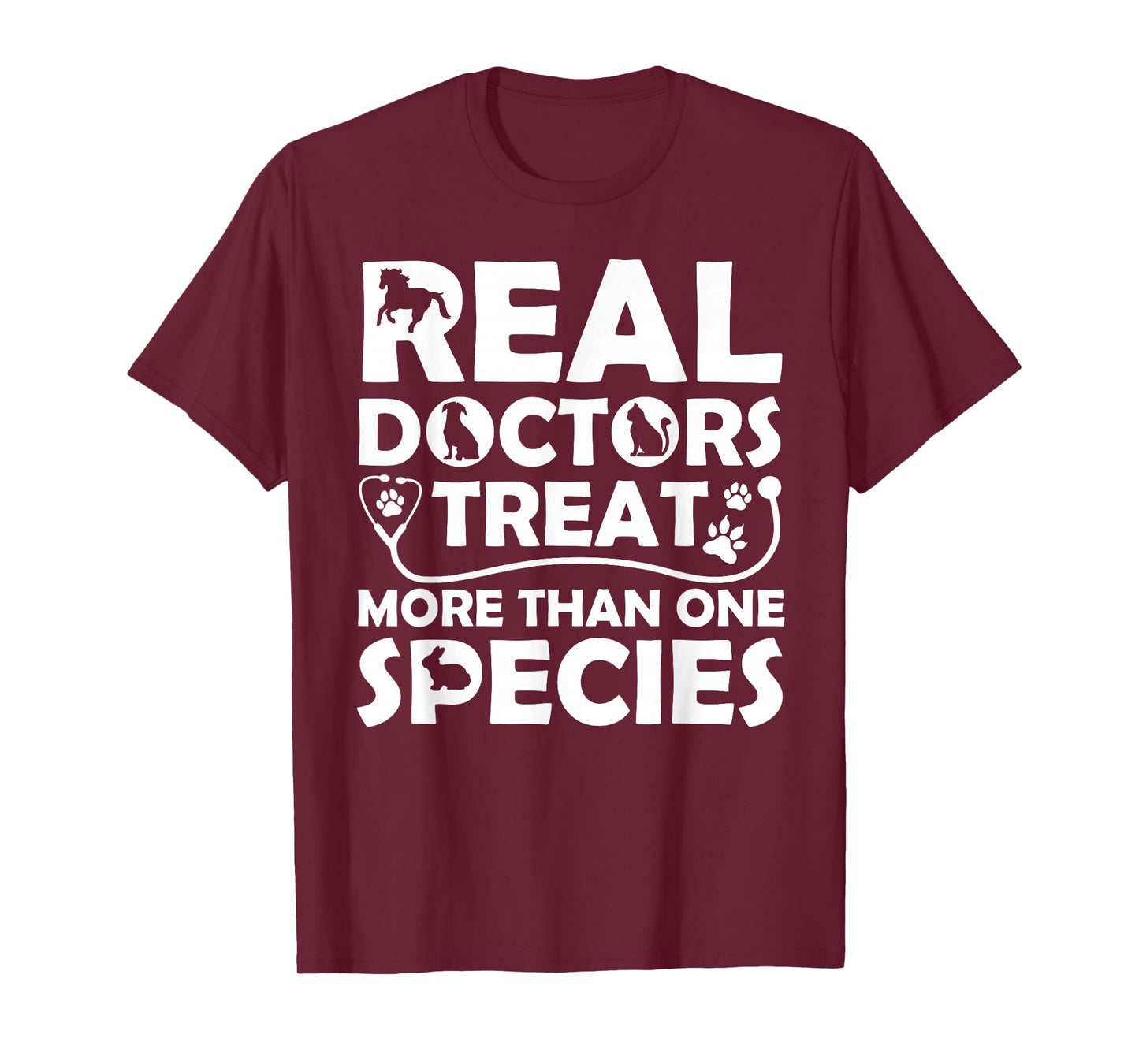 Cool Veterinarian Design For Men Women Veterinary Pet Doctor T-Shirt